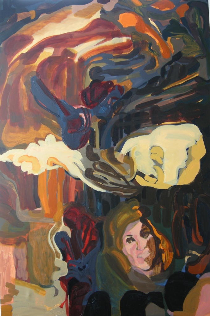 Oil on canvas H 150cm x W 100cm