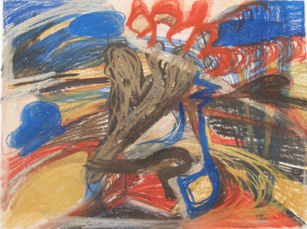 Pastel drawing H 40cm x W54cm