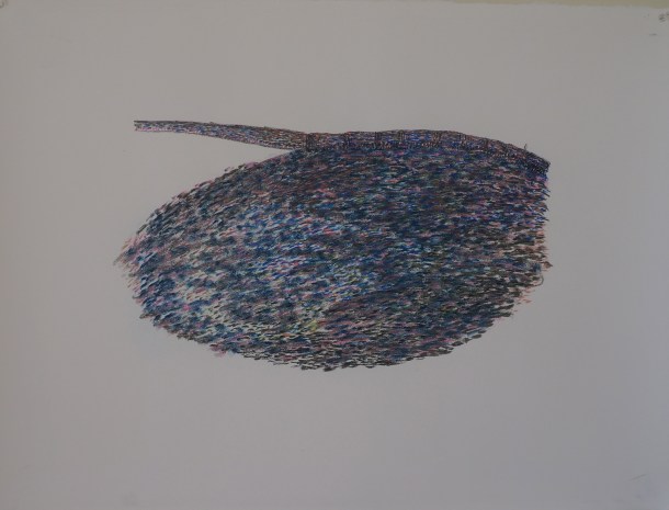 Pastel drawing; H 70cm x W 100cm