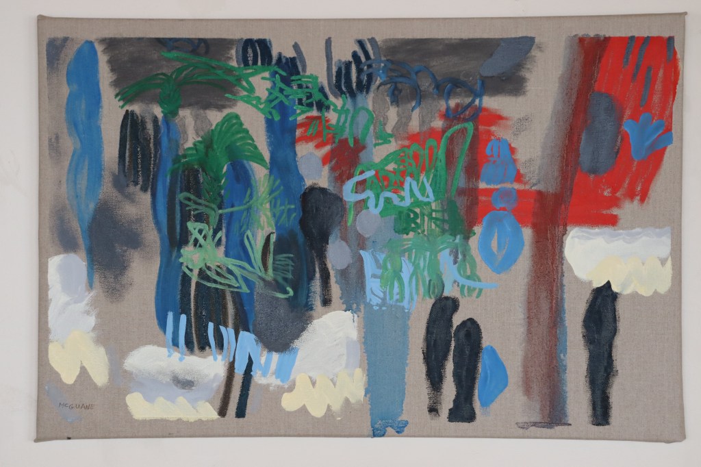 "Measure of Four 2", oil on linen, 42 cms H X 70 cms W (18" x 26") (2024)